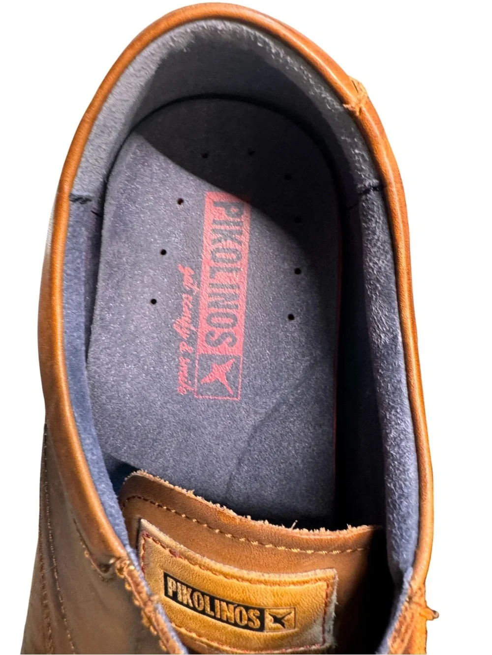 PIKOLINOS Avila M1T-4050 Men’s Leather Derby Oxford Shoes Cuero Brown